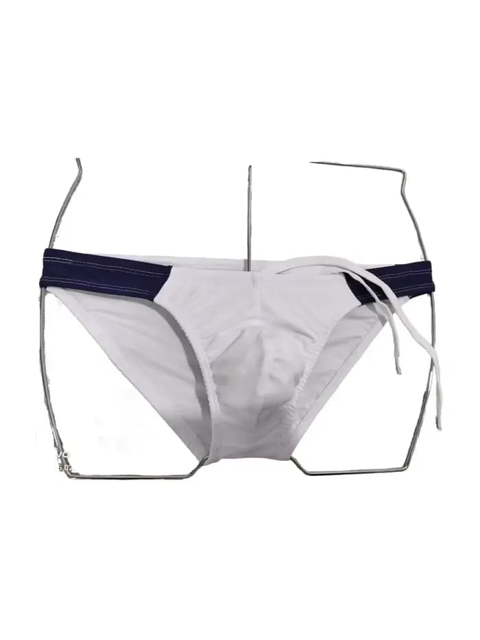 BOYTHOR maillot de bain pour hommes, couleur assortie, bord étroit, Sexy, mode, plage, piscine