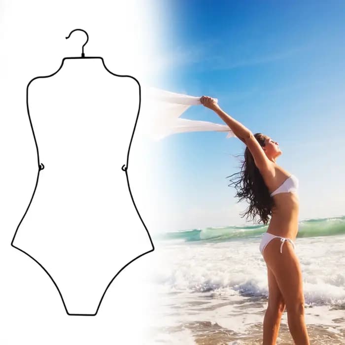 Présentoir de maillot de bain en forme de corps, cintre de Lingerie pliable, présentoir pour vitrine