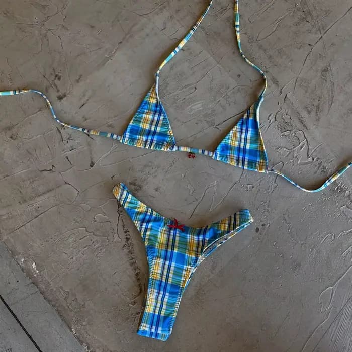 Micro Bikinis 2025 Sexy femmes maillot de bain maillots de bain femme brésilien Bikini ensemble Biqu