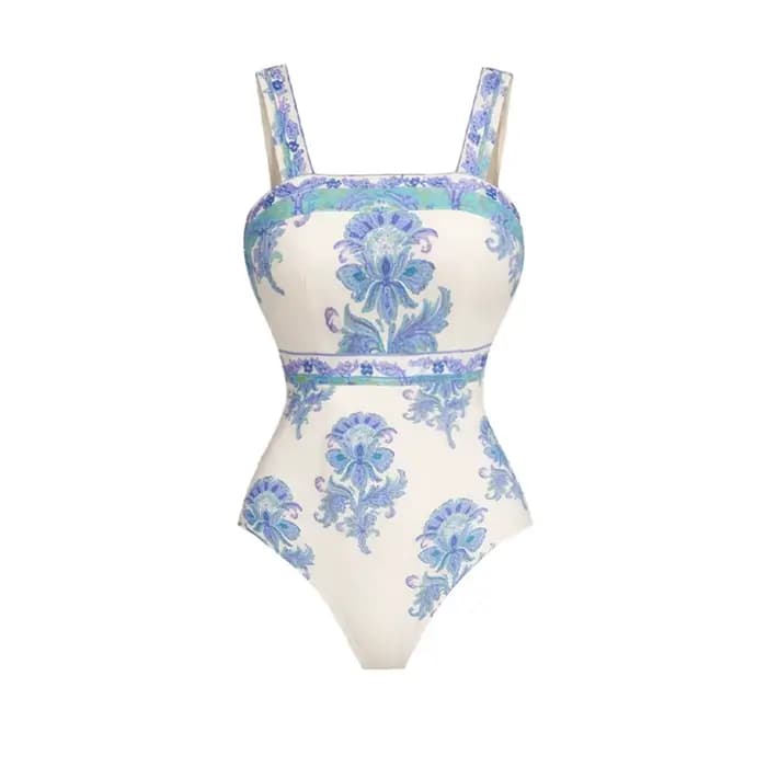 Ensemble de maillots de bain 2 pièces imprimé rétro 2026 – Bikini sexy push-up pour femme, maillot d