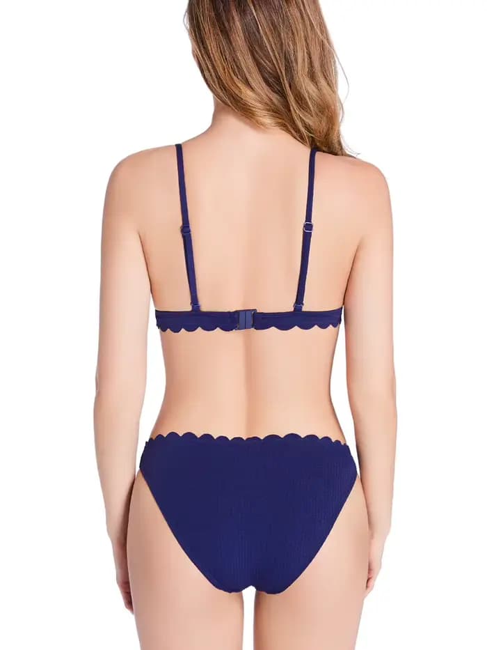 Ensemble de bikini push-up solide pour femmes, maillot de bain brésilien, maillots de bain, vêtement