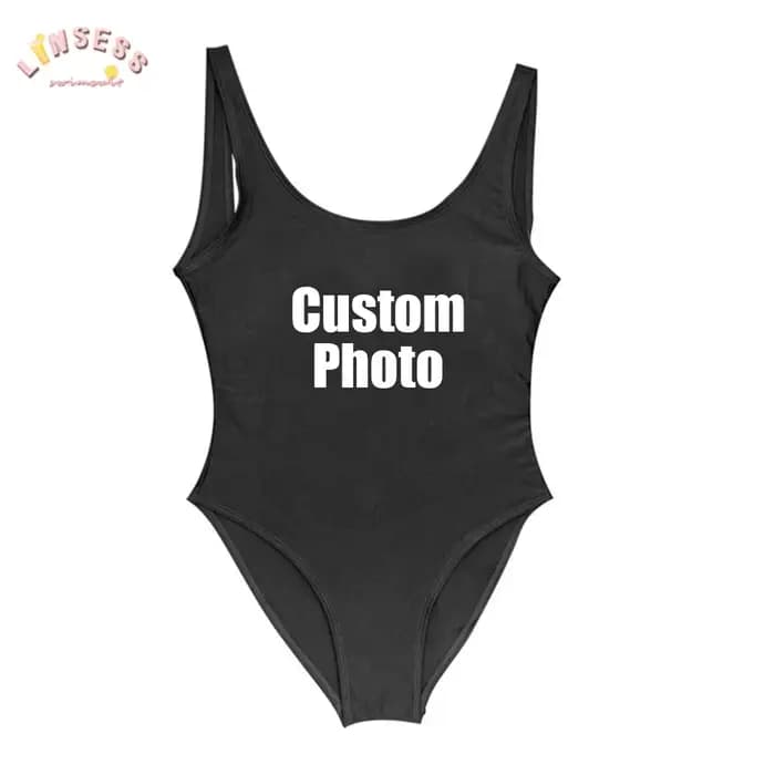 Bachelorette maillot de bain Photo personnalisée visage maillots de bain maillot de bain personnalis