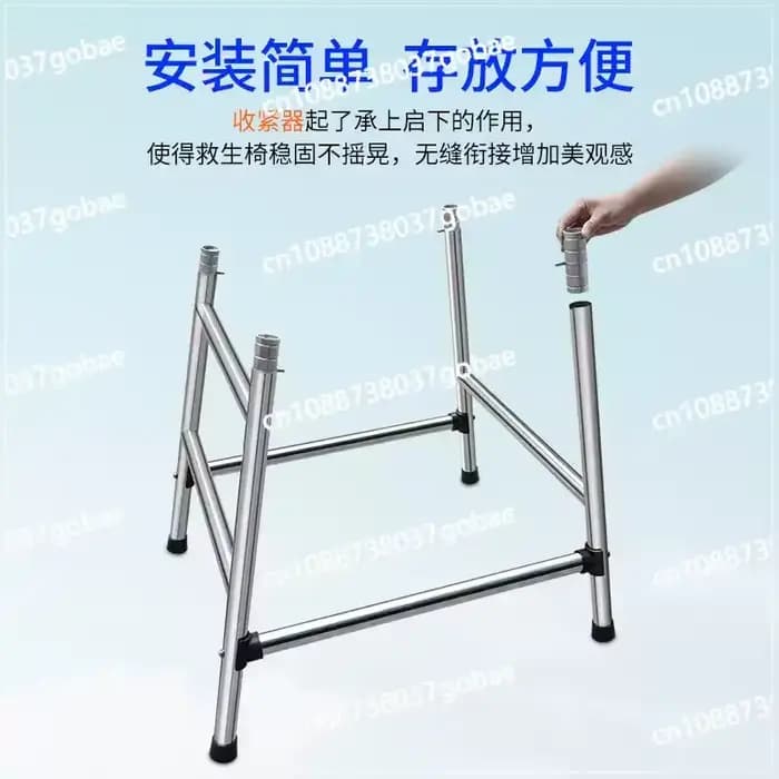 Chaise de sauvetage pour piscine, chaise d'arbitre, combinaison de bureau, nouveau style, chaise en
