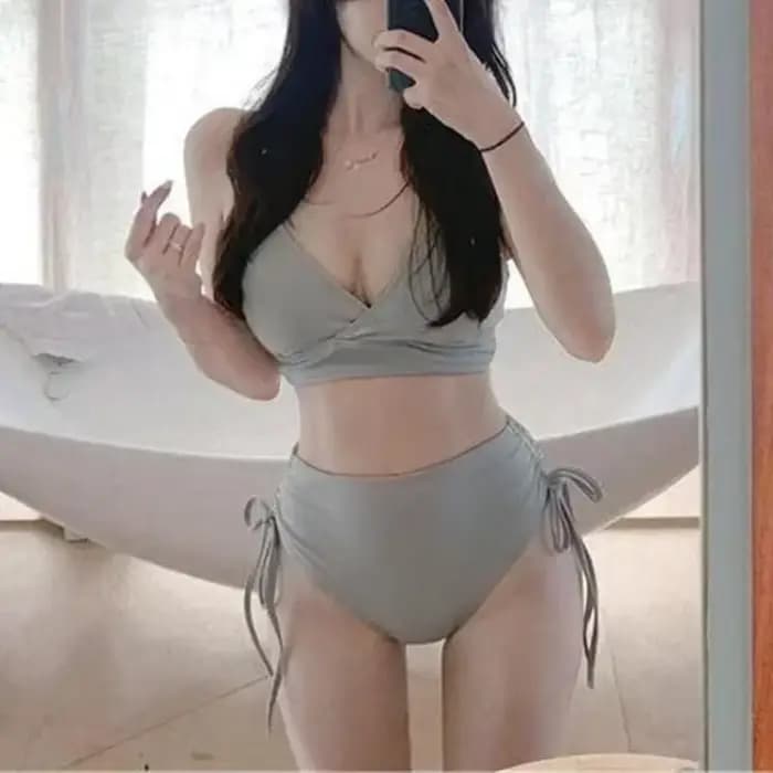 Maillot de bain sexy pour femmes, micro, bikini, mode, nouveau modèle, version coréenne, en soie