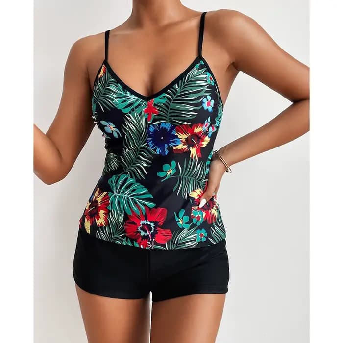 Sexy grands maillots de bain grande taille Tankini ensembles maillot de bain pour femme vêtements de