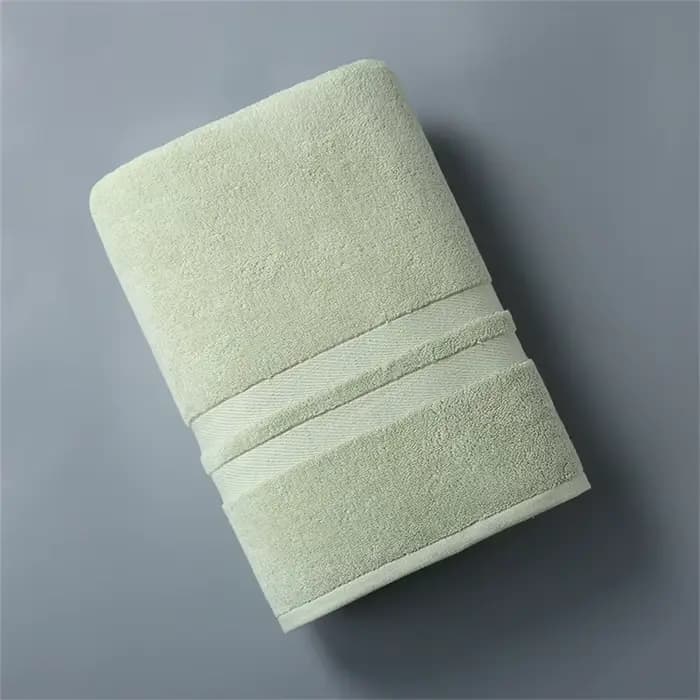 Serviette de Bain avec Nom Personnalisé, en Coton, Monogramme Brodé, Cadeau de ixUnique
