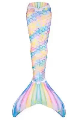 Nouveau enfants adulte natation queue de sirène fille maman Cosplay sirène Costume enfants fête cade