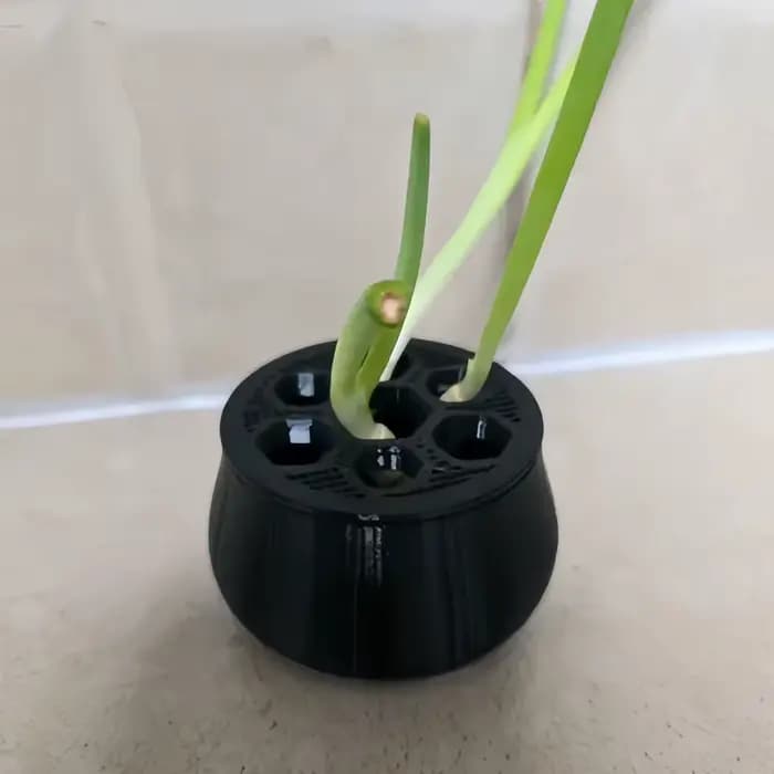 Pots à fleurs pour oignons verts, pots pour plantes, graines hydroponiques, mini pots en plastique,