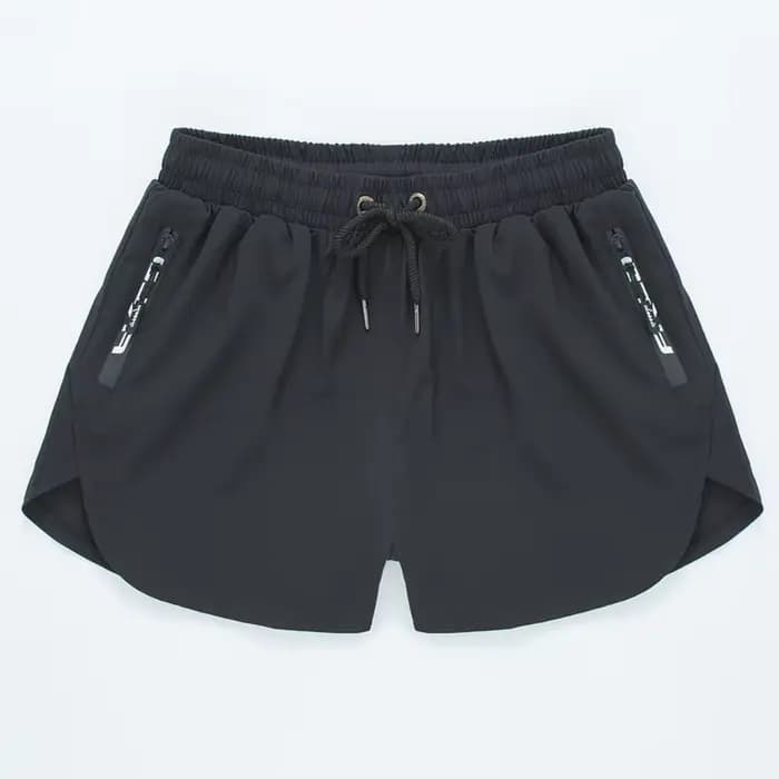 Short de bain extensible pour homme avec doublure de compression, maillot de bain 2 en 1, slip de ba