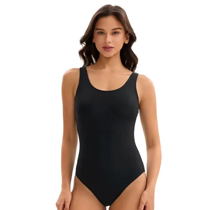Maillots de bain une pièce athlétiques pour femmes, couvrants, color block, amincissants, tenue de p