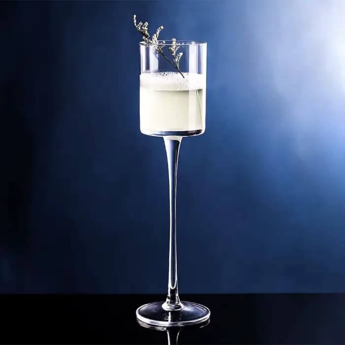 4 verres à champagne, verres à cocktail, design élégant, soufflés à la main, sans plomb, ensemble de 4 coupes à champagne