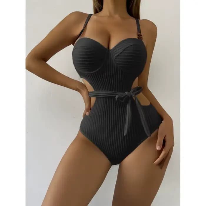 Maillot de bain une pièce blanc