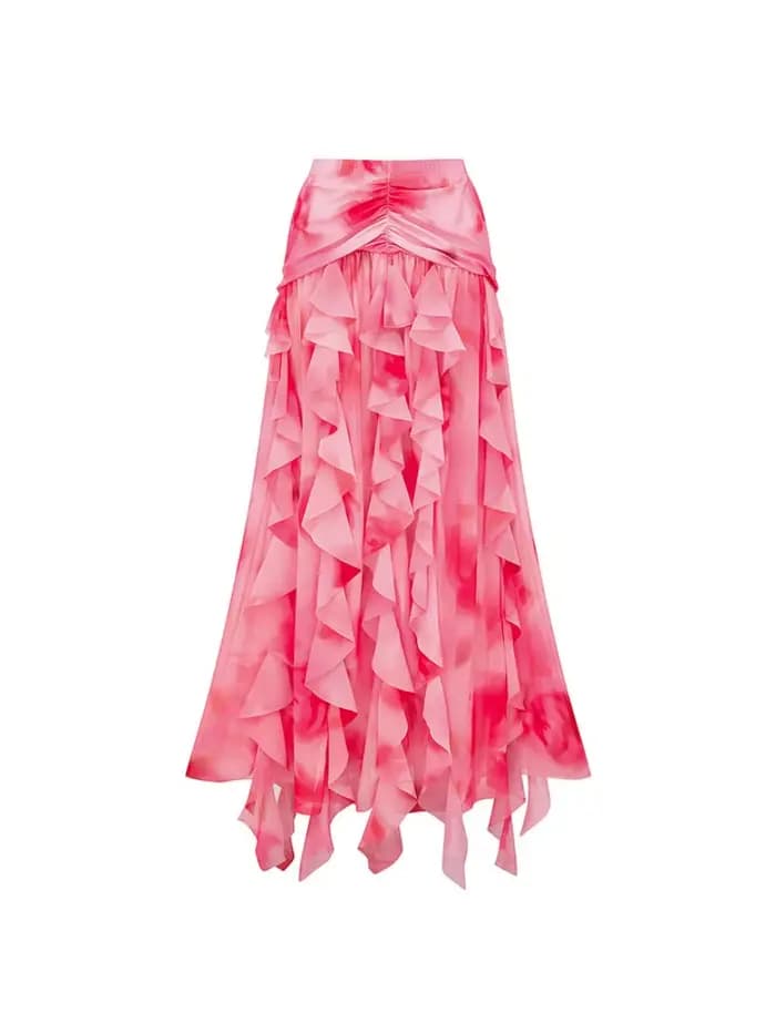 Maillot de bain à fleurs roses