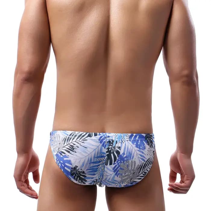 Slip de bain taille basse à séchage rapide pour hommes