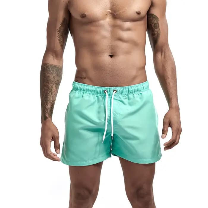 Maillots de bain homme 2025 été plage Shorts maille doublé maillots de bain conseil Shorts hommes hommes maillot de bain maillot de bain vêtements de sport