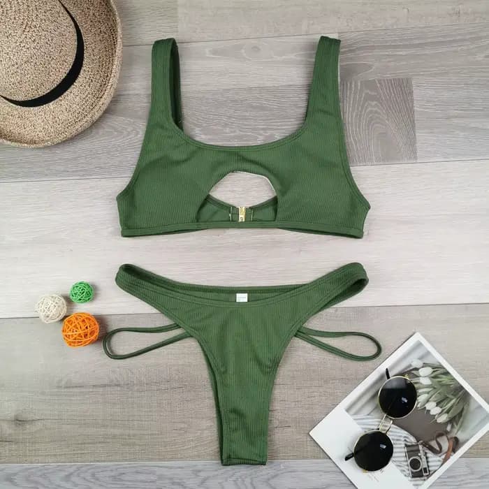 Maillot de bain Sexy couleur néon