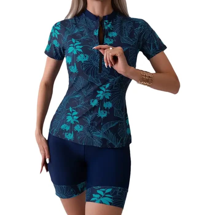 Maillot de bain bikini conservateur et tendance pour femme