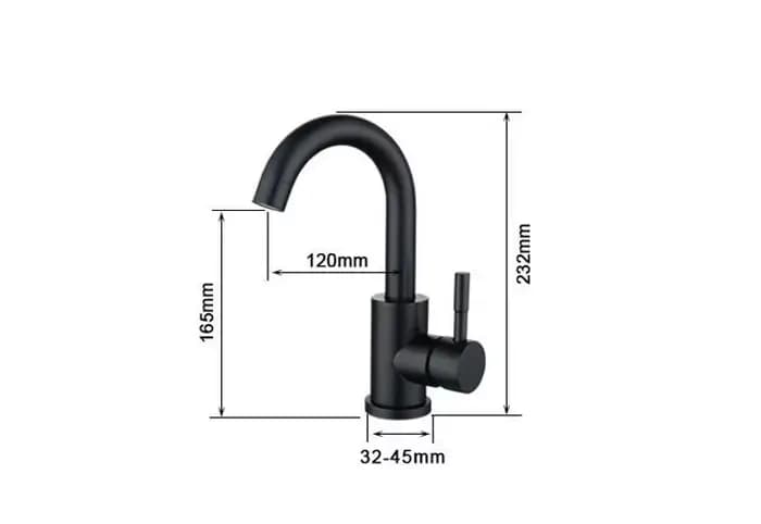 Robinets de lavabo de salle de bains, robinets d'évier noirs, mélangeur d'eau chaude et froide, grue blanche montée sur le pont 360 ° Robinets d'eau universels rotatifs