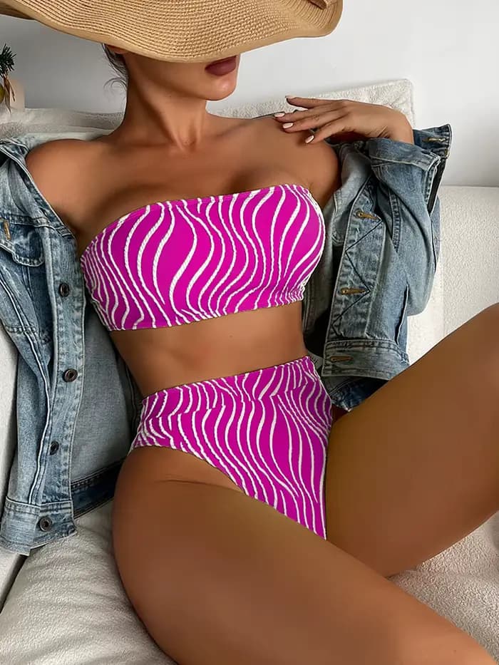 Maillot de bain deux pièces pour femmes
