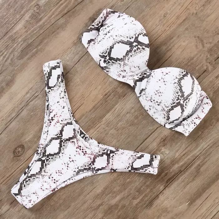Maillot de bain bandeau pour femme