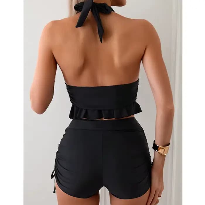 Maillots de bain d'été Tankini ensemble maillot de bain pour femme Push Up pour plage vêtements de natation deux pièces maillots de bain piscine maillot de bain pour femme