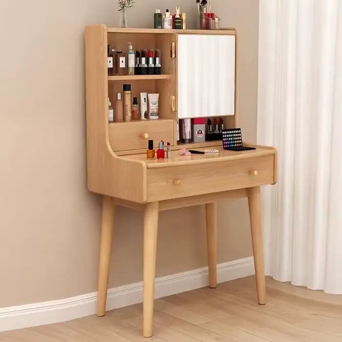 Tallboy large Table de vanité pour adulte rustique Simple classique Table de vanité coin Mini Commode Chambre À Coucher meubles de Chambre