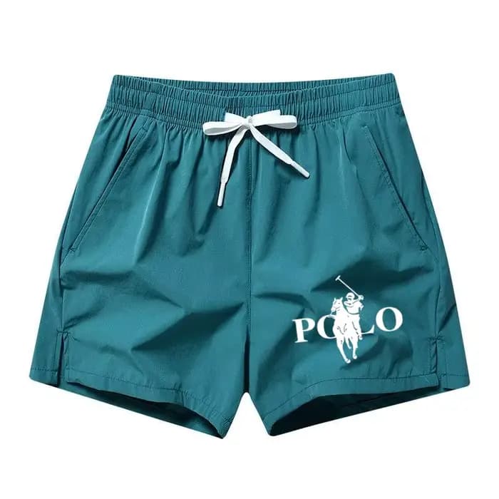 Shorts de plage en soie glacée à séchage rapide pour homme, coupe ajustée, pour la course, la natation, le fitness, respirants, été 2026