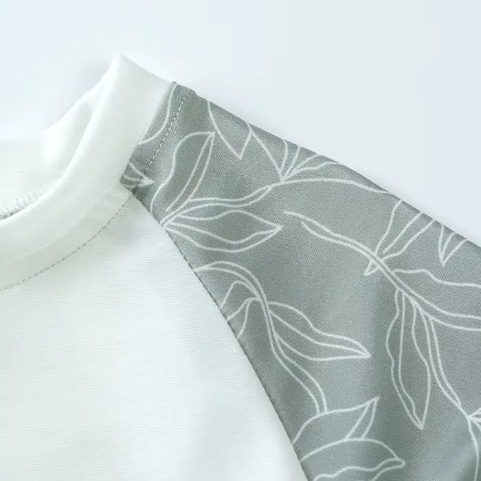 Nouveau Maillot de Bain Enfant 2026 Imprimé Manches Longues Garçon Fille