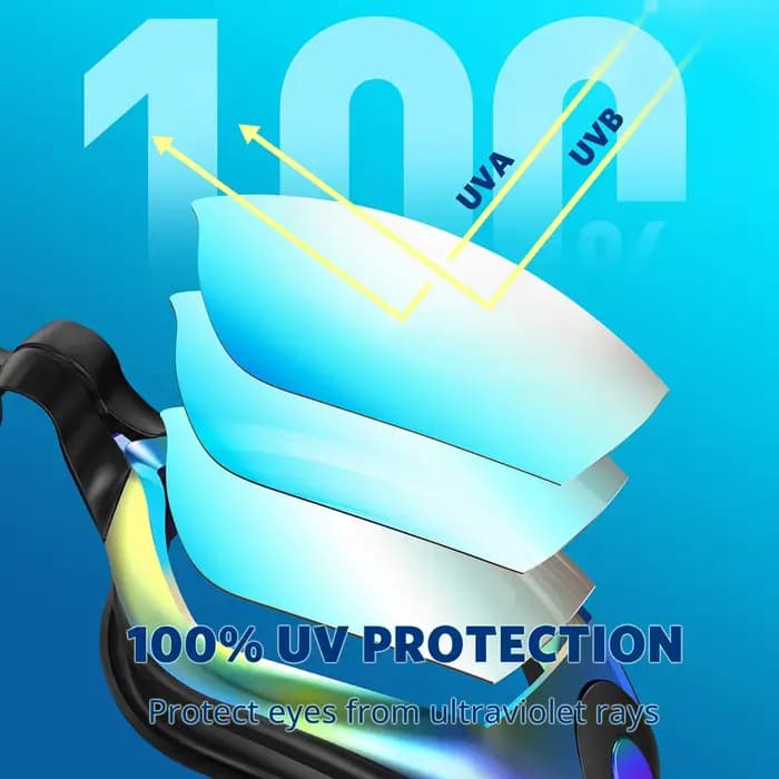 Lunettes de natation professionnelles imperméables