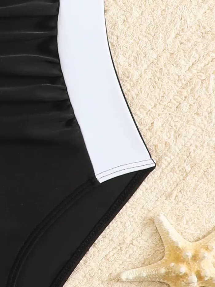 Maillot de bain une pièce pour filles préadolescentes, bikini pour grandes filles, vêtements de bain pour enfants de 7 à 16 ans