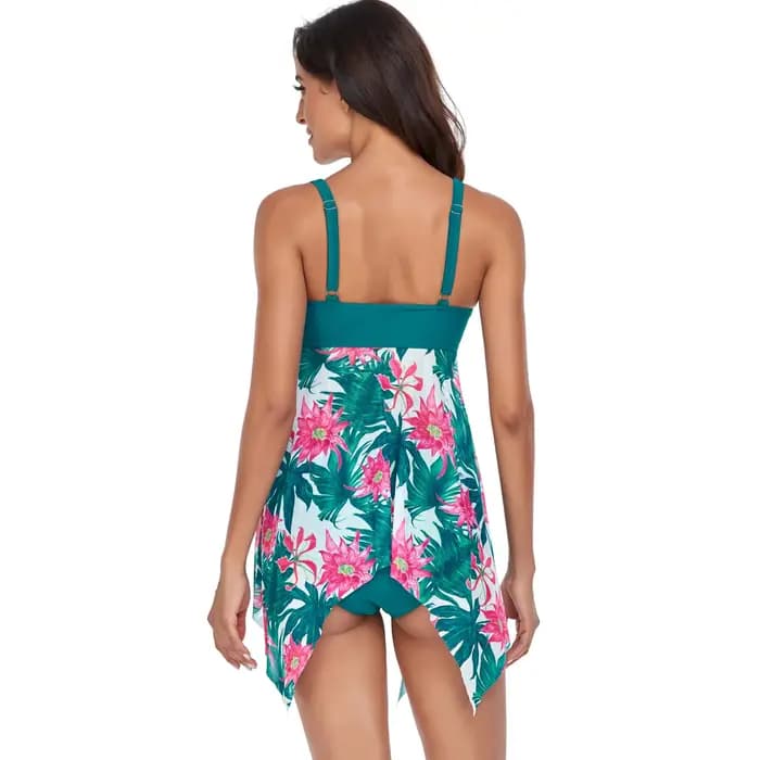 VYLYNK 2026 femmes maillot de bain Sexy Tankini contrôle ventre maillot de bain deux pièces maillot de bain pour femme Push Up maille maillot de bain en vente