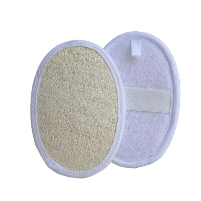 Loofah naturel bain exfoliant gommage éponge corps épurateur exfoliant doux douche brosse de nettoyage dos nettoyant tampon outils de bain