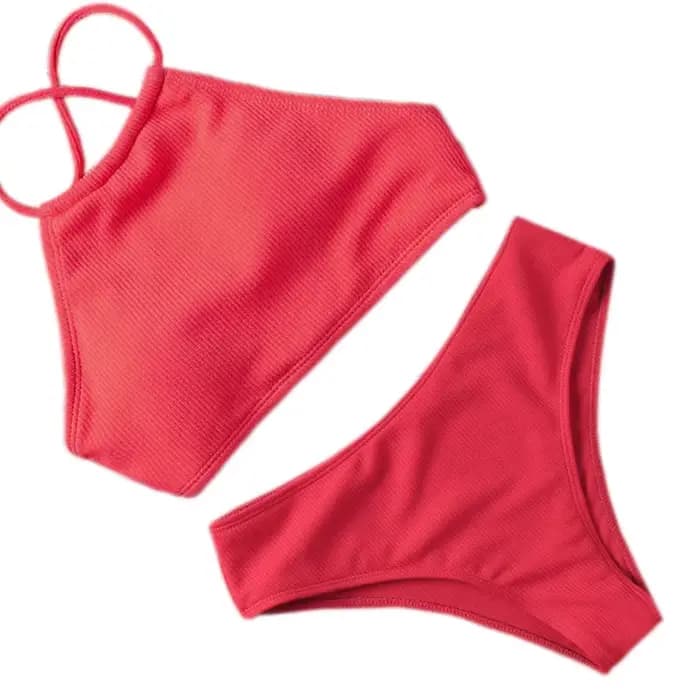 Bikini 2023 Sexy maillot de bain pour femme femmes côtelé