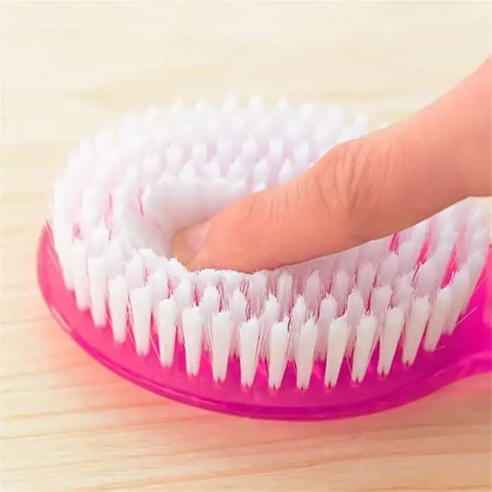 Brosse de bain avec poignée pour le dos et le corps
