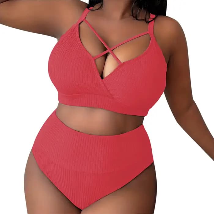 Maillot de bain brésilien grande taille pour femmes