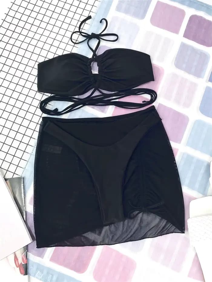 Ensemble de maillot de bain 3 pièces pour femme
