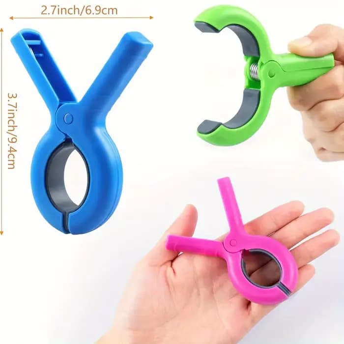 4/8 pièces pinces à serviettes de plage pour chaises de plage, pinces porte-serviettes pour chaise piscine sur croisière, épingles à vêtements robustes, Clips solides