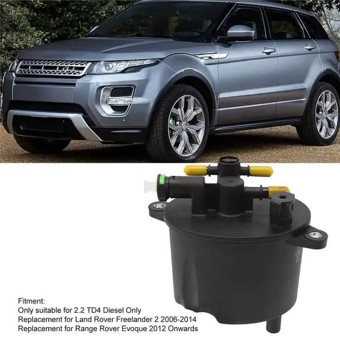 Filtre à carburant Diesel pour Land Rover Freelander 2 Range Rover Evoque 2.2 TD4 filtres Automobiles Diesel LR 001313