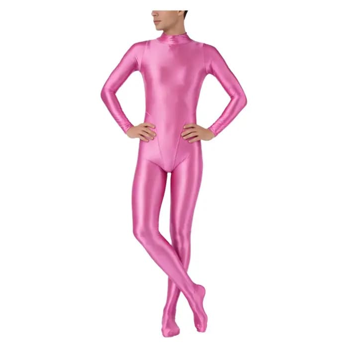 Maillot de bain brillant à l'huile pour hommes