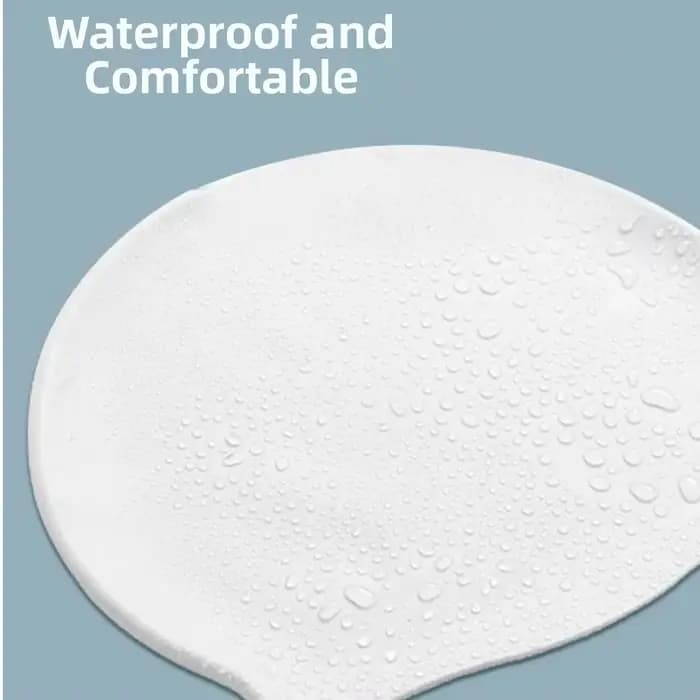 Bonnet de bain en silicone imperméable mignon, motif dessin animé amusant, séchage rapide, ajustement confortable, imprimé animal, pour piscine