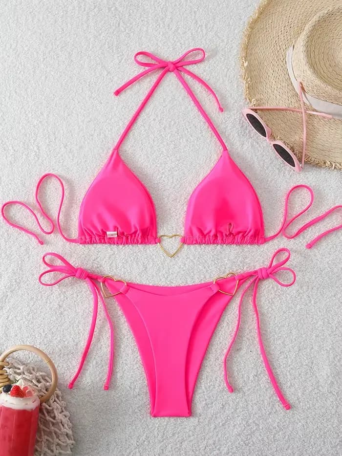Sexy Triangle Bikini 2026 plage maillot de bain pour femme Micro Bikinis ensembles