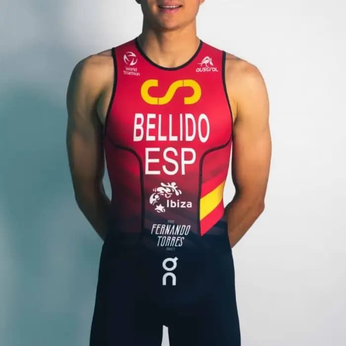 Combinaison de Triathlon deux pièces de l'équipe nationale espagnole
