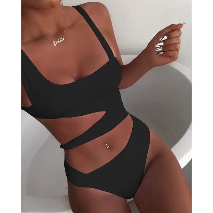 Maillot de bain une pièce blanc