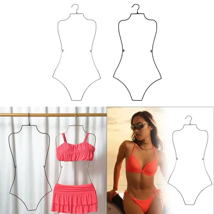 Présentoir de maillot de bain en forme de corps