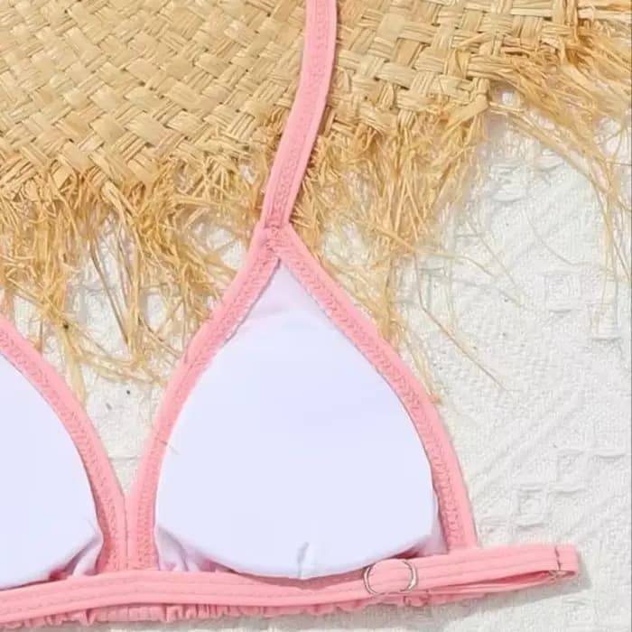 8-12Y filles Bikini maillot de bain avec cordon jupe de plage enfants maillot de bain 3 pièces Biquini Infantil maillot de bain pour enfants adolescents