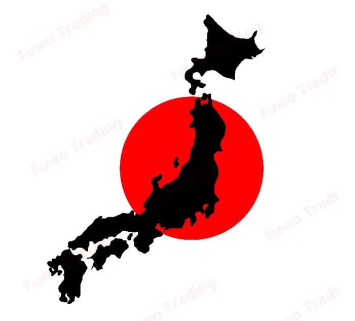 Autocollants créatifs carte du japon, accessoires pour salle murale, voiture, camion, fenêtre, casque en verre, vélo personnalisable