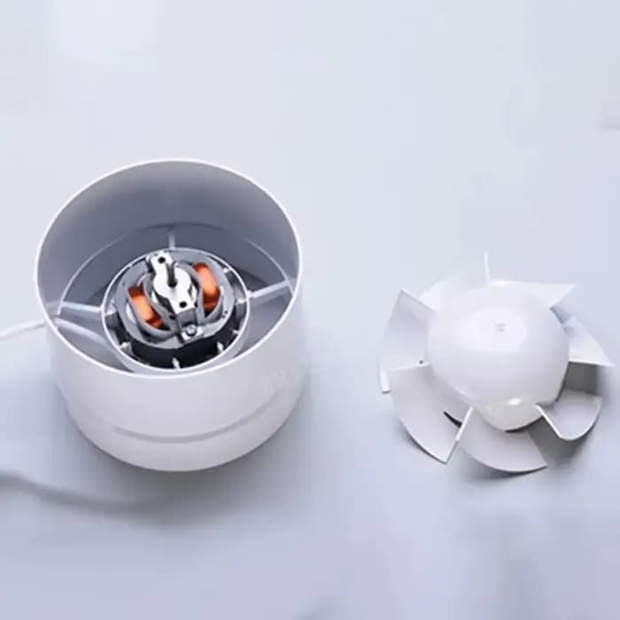 4/6 pouces 220V Ventilation silencieuse évents d'air ventilateur extracteur exausté ventilateur ventilateur salle de bains cuisine toilettes