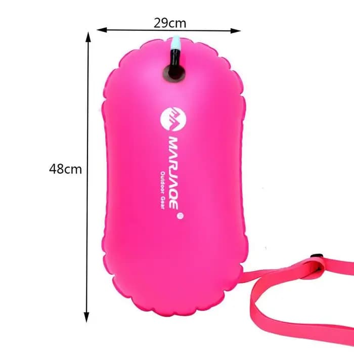 Bouée de piscine flotteurs de remorquage gonflable bouée de natation de sauvetage sac de séchage d'air gonflé en PVC sac de dérive accessoire de piscine eau libre