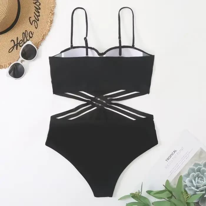 Maillot de bain une pièce noir