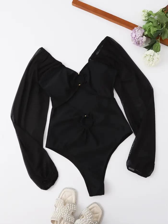 Maillot de bain noir 2026